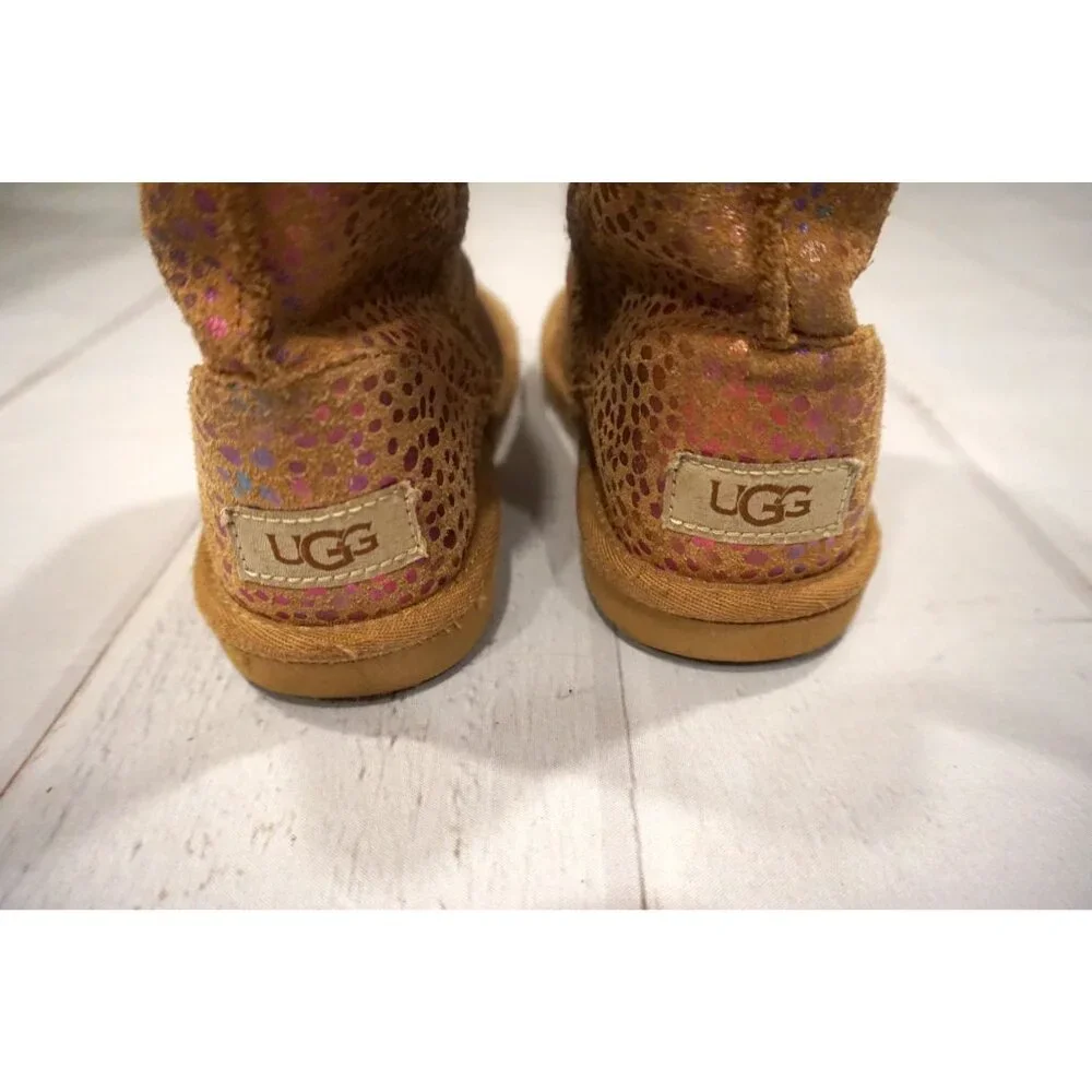 UGG Girls Kids' Classic II Spots – Size 2 - Picture 6 of 14